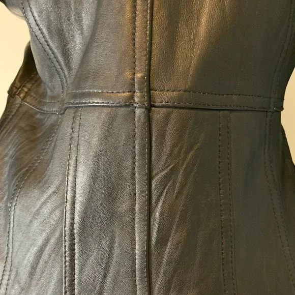 Studio Y Black LeatherNWT Women’s Jacket/Blazer size Small! - Picture 6 of 11